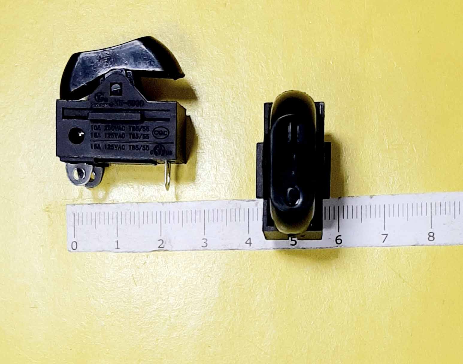 Кнопка для фена XW-603D 10A 250VAC 16A 125